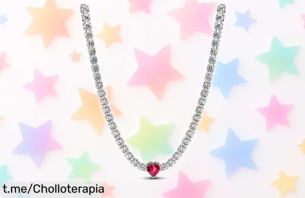 Gargantilla de plata de ley Pandora Moments con cristales brillantes a precio loco: ¡chollazo ajustable, lista para regalar y caída de precio exclusiva! No te quedes sin la tuya, aprovecha esta oferta limitada que realza tu estilo al instante.