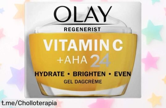 Gel vitamin C + AHA 24 Olay 50ml con precio rebajado que te alucina, dale a tu piel frescura y luz en este ofertón limitado ¡corre antes de que desaparezca!