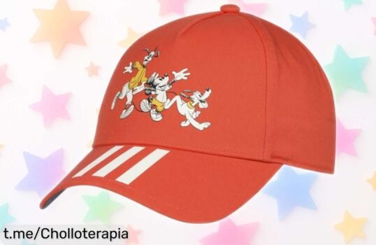 Gorra unisex adidas x Disney Mickey Mouse con diseño único y rebaja increíble lleva la tuya ya que esta oferta loca está por tiempo limitado y no se repetirá ¡hazte con este super chollo antes de que desaparezca!