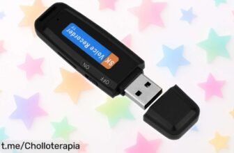 Grabadora digital USB 2.0 en miniatura a un precio de locura: captura tus recuerdos y voces al instante, ¡aprovecha este chollazo antes que se agote!