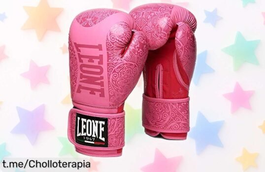 Guantes de boxeo LEONE 1947 maoríes rosa 10 oz con diseño exclusivo que absorbe golpes como campeón precio rebajado de locura solo quedan pocas unidades y se van volando corre antes que suba el valor