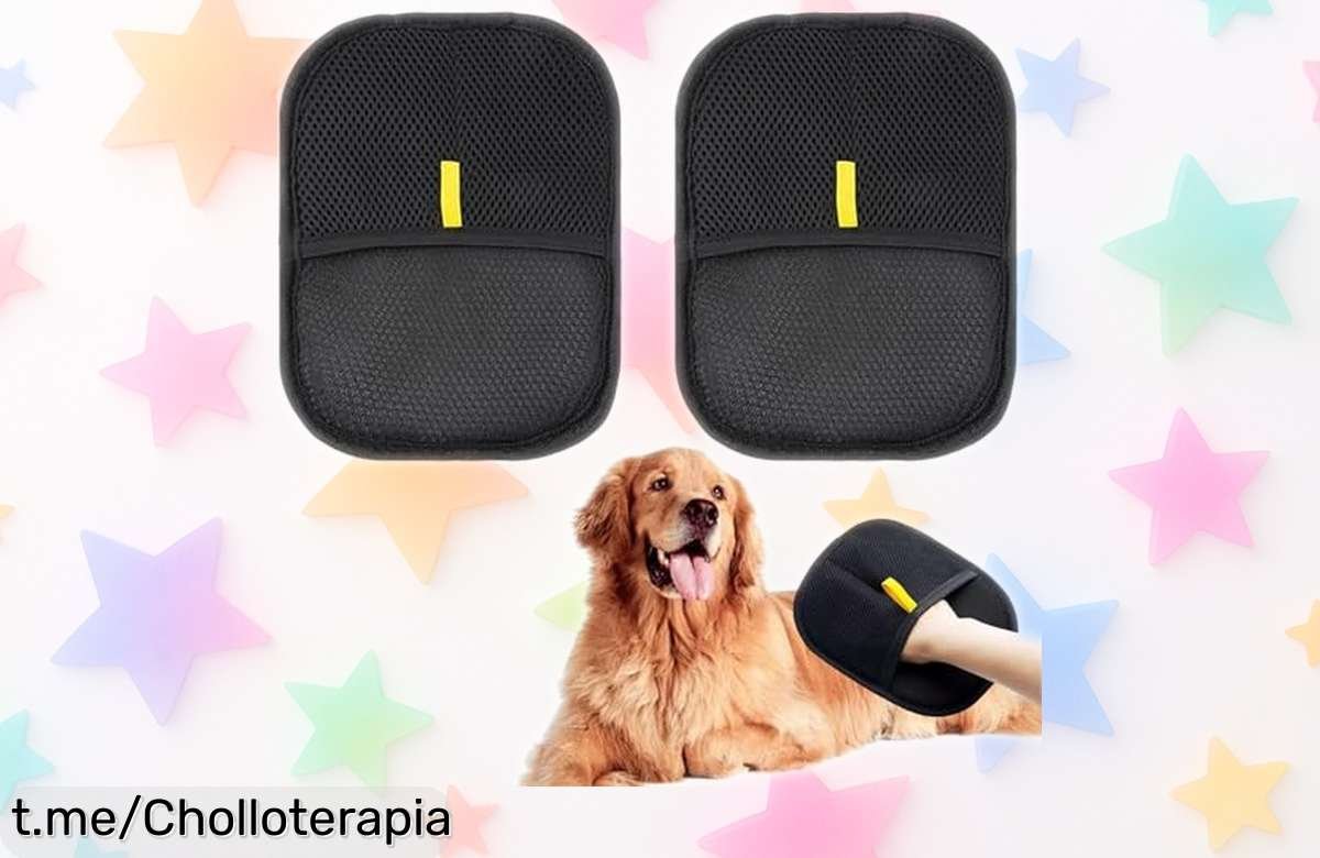 Guantes quita pelo Lumoom: elimina el pelo de tus mascotas al instante con este super chollo, ¡aprovecha la oferta antes de que se agote!