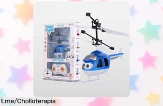 Helicóptero mini control remoto con sensor infrarrojo y giro 3D, super chollo rebajado por tiempo limitado: ¡diversión asegurada en cada vuelo que no querrás perder!
