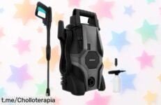 Hidrolimpiadora Cecotec HydroBoost 1400 Essential con potencia brutal de 105 bares para eliminar la suciedad más rebelde, chollazo rebajado que desaparece volando, ¡pilla ya este ofertón antes de que se agote!