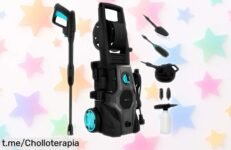 Hidrolimpiadora potente Cecotec HydroBoost 2000 con 150 bares y caudal de 450 l-h a precio rebajado, elimina suciedad imposible sin esfuerzo ¡Oferta limitada que vuela, date prisa antes de perder este super chollo!