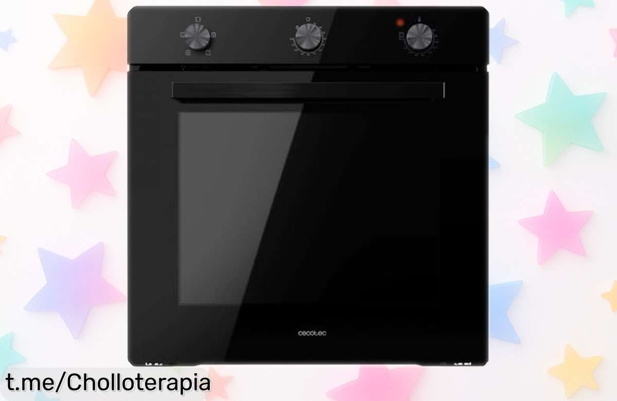 Horno integrable Cecotec Bolero Hexa con vapor potente y 77L de capacidad precio rebajado que vuela disfruta funciones pro para platos perfectos aprovecha este super chollo antes que se agote