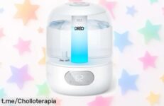 Humidificador ultrasilencioso Dreo 3L que dura hasta 30 horas al mejor precio rebajado, ¡no dejes escapar esta oportunidad y disfruta del descanso perfecto en casa!