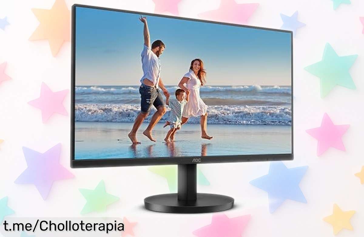 Impresionante monitor Full HD de 24 pulgadas AOC 24B3HM con colores vibrantes y ángulos amplios a precio rebajado. ¡No te pierdas este super chollo que desaparecerá rápido!