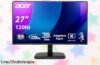 Impresionante monitor de 27 pulgadas Acer EK271 a precio rebajado de locura: disfruta cada partida como nunca antes, ¡no te quedes sin el tuyo y siente la emoción en cada imagen!