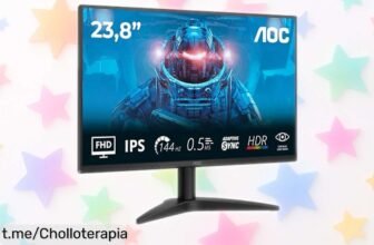 Impresionante monitor gaming AOC 24B36X de 24” FHD, ahora a precio rebajado para que disfrutes imágenes vibrantes y ángulos amplios. ¡No pierdas esta oferta limitada!
