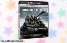 Impresionante película Corazones de acero en 4K UltraHD + Bluray a precio rebajado brutal, ¡aprovecha ya este super chollo y sumérgete en una calidad espectacular antes de que se agote esta oferta limitada!
