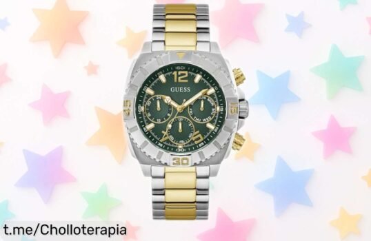 Impresionante reloj analógico Guess para hombre GW0800G1 con circonitas, a precio loco: ¡super chollo limitado! Aprovecha esta oportunidad única antes de que se agoten, hazlo tuyo y brilla con estilo ya.