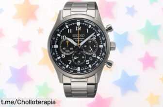 Impresionante reloj analógico Seiko SSB447P1 para hombre, ha bajado de precio y está volando ¡No te quedes sin el tuyo antes de que se agote!