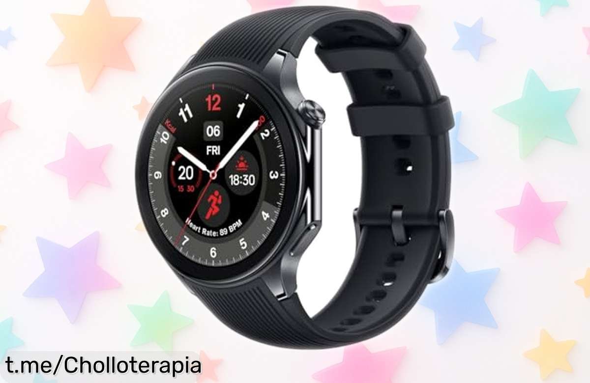 Impresionante reloj inteligente OnePlus Watch 2 Black Steel a precio rebajado, haz que cada segundo cuente con su batería de larga duración y resistencia al agua. ¡No te pierdas este super chollo! Corre ya antes de que se agoten las unidades y transforma tu día a día sin esfuerzo.