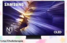 Impresionante televisor Samsung 83” OLED S93F con imagen 4K y colores Pantone que flipas, ahora rebajado con un súper chollo ¡Corre que esto vuela!