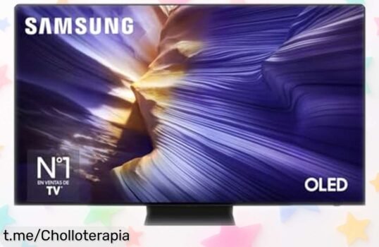 Impresionante televisor Samsung 83” OLED S93F con imagen 4K y colores Pantone que flipas, ahora rebajado con un súper chollo ¡Corre que esto vuela!