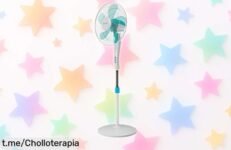 Impresionante ventilador de pie Cecotec EnergySilence 530 Power: potencia y estilo a un precio rebajado que volará, con mando y temporizador. ¡No te quedes sin el tuyo! ¡Las unidades son limitadas!