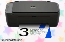 Impresora multifunción inalámbrica HP DeskJet 2920 con tinta que se repone sola a un precio rebajado, ¡no dejes escapar este super chollo y haz tus tareas más fáciles hoy mismo!