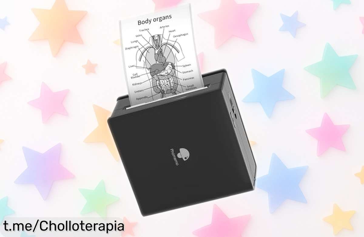 Impresora térmica portátil Phomemo M02: ¡Chollazo limitado para imprimir desde tu móvil! No dejes escapar esta ganga que vuela rápido, organiza y crea fácil con tecnología Bluetooth 5.0. Aprovecha el precio rebajado antes de que se agote, ¡es ahora o nunca!