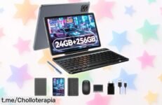 Increíble Tablet TABWEE con teclado y lápiz: ¡poder brutal de 24 GB RAM a un precio nunca visto! Aprovecha este super chollo antes de que vuele y dale vida a tu imaginación.