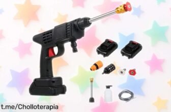 Increíble batería lavadora a presión Shkalacar 24 V con motor potente y filtro de acero inoxidable, ¡ofertón rebajado por tiempo limitado! Controla el agua a tu manera y aprovecha este chollo antes de que se agote. ¡Compra ya y llévate un gran precio solo por hoy!