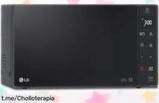 Increíble microondas LG con grill de 32L ¡Ahora rebajado para que cocines rápido y sabroso! No dejes pasar este super chollo, tu cocina te lo agradecerá ¡Consíguelo antes que se agote!