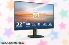 Increíble monitor Philips 32E1N1800LA UHD de colores vibrantes a un precio rebajado que vuela, ¡disfruta al máximo tus películas y juegos antes de que se agote!