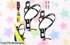 Increíble pack de 2 portabidones de bici súper ligeros y resistentes a un precio rebajado que vuela, perfectos para tus aventuras sobre dos ruedas ¡No te lo pierdas!
