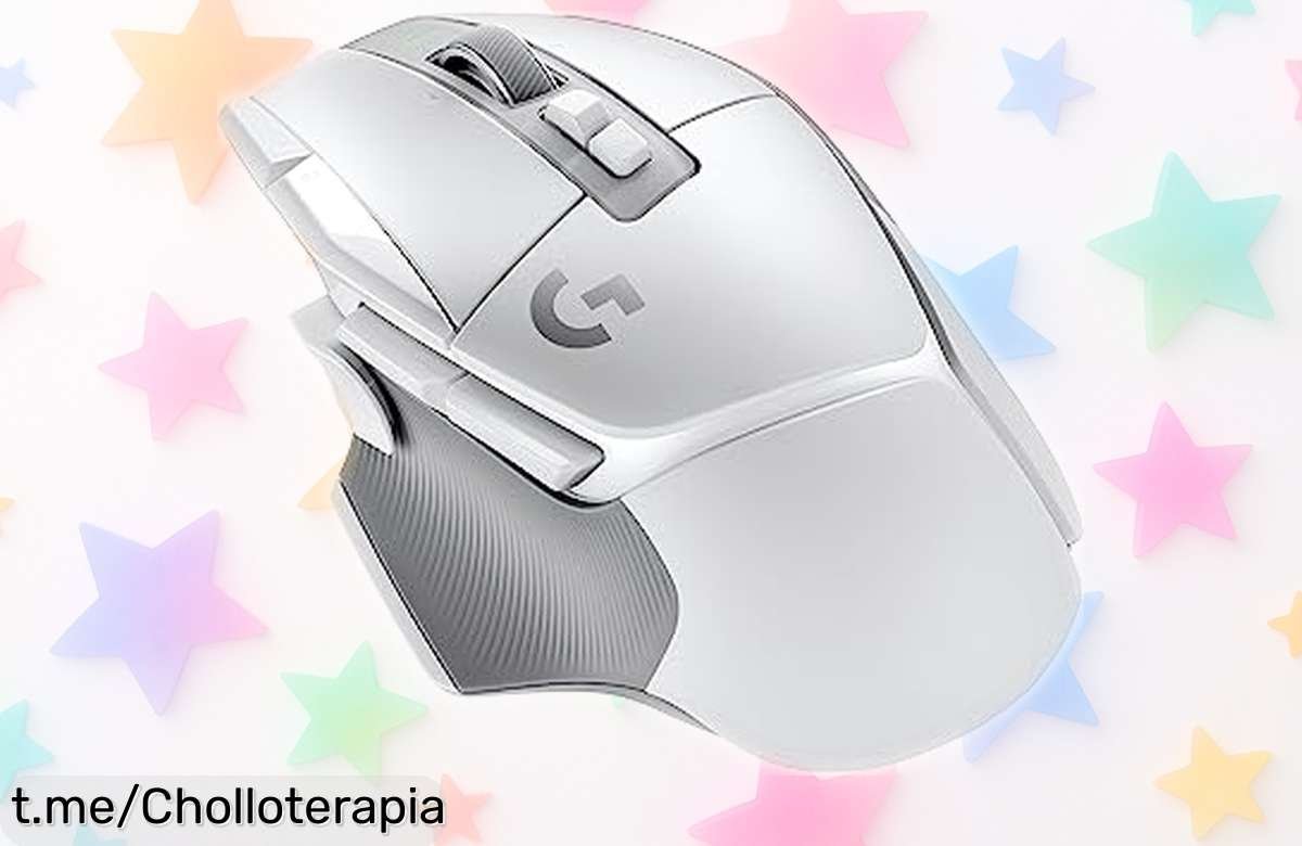 Increíble ratón inalámbrico gaming Logitech G502 X Lightspeed a precio rebajado, mejora tus partidas y siente la emoción al jugar ¡No te lo pierdas!