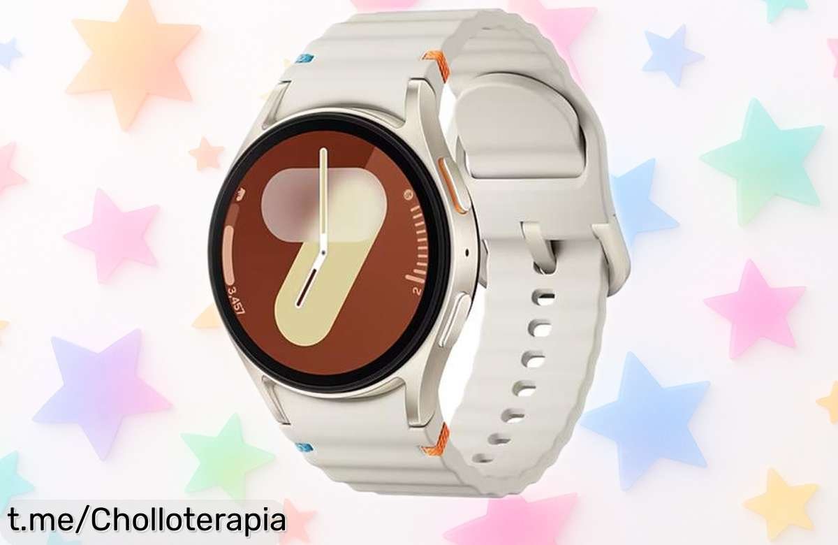 Increíble reloj inteligente Samsung Galaxy Watch7 de titanio aeroespacial con GPS doble frecuencia, ahora a un precio rebajado de locura. Disfruta hasta 100 horas de batería y hazlo tu compañero perfecto en todas tus aventuras antes que se agote este super chollo. ¡No te quedes sin el tuyo!