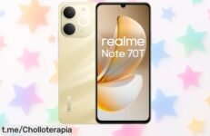 Increíble smartphone realme Note 70T 4G con pantalla gigante y súper batería a precio loco, ¡no te quedes sin el tuyo porque vuelan!