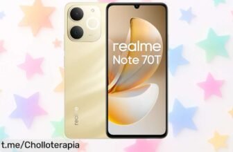 Increíble smartphone realme Note 70T 4G con pantalla gigante y súper batería a precio loco, ¡no te quedes sin el tuyo porque vuelan!