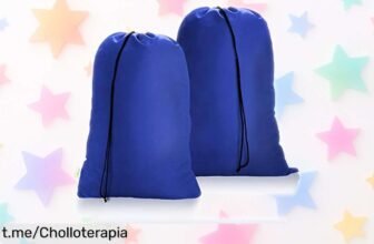 Increíbles bolsas de ropa sucia OTraki, ¡te llevan la calidad en 2 unidades rebajadas! Resistentes y grandes para casa o viaje. Hazte con este ofertón antes de que volar se agoten, no querrás dejar pasar esta ocasión única.