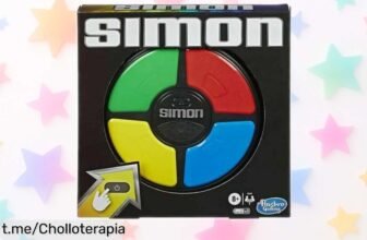 Irresistible juego electrónico Simon de Hasbro, ¡siente la emoción y compite con amigos! Prepárate para desafiar tu memoria a un precio rebajado que no puedes dejar escapar. Esta oferta vuela rápido, ¡así que no te quedes sin el tuyo!