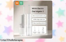 Irrigador dental eléctrico Xiaomi Mijia 2 portátil con 3 modos y tanque de 200mL precio rebajado brutal para una limpieza profunda que cuida tu sonrisa aprovecha ya este super chollo por tiempo limitado
