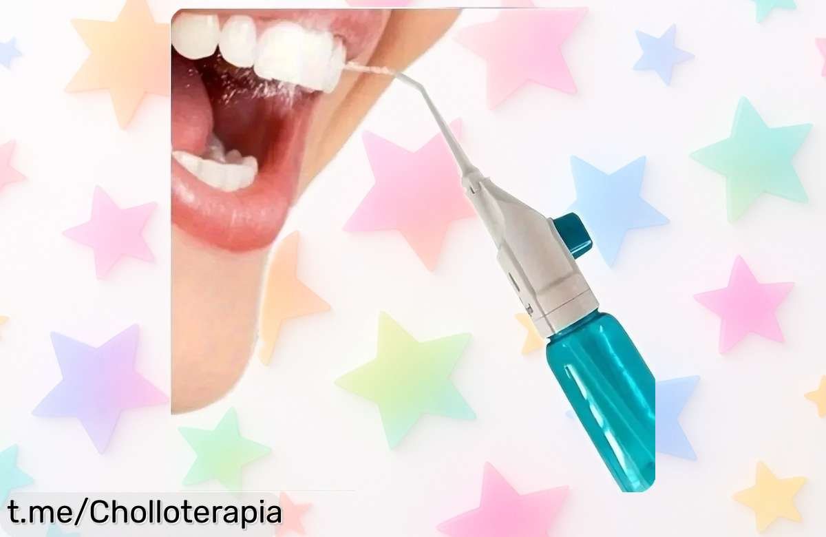 Irrigador oral portátil de alta presión para una limpieza dental que deja tus encías como nuevas precio rebajado y oferta limitada aprovecha este super chollo antes que se agote