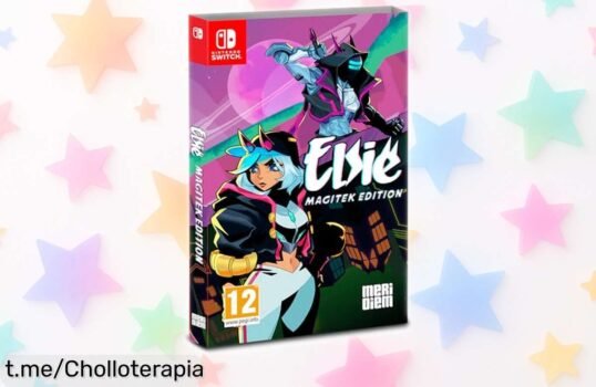 Juego de acción nonstop Elsie Magitek Edition para Nintendo Switch con niveles exclusivos y personalización brutal, precio rebajado por tiempo limitado corre rápido que este ofertón vuela sin avisar