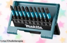 Juego de puntas negras Makita E12011 con soporte ultra resistente y ajuste perfecto, descuento brutal por tiempo limitado, súper oferta que vuela ¡date prisa antes de que desaparezcan!