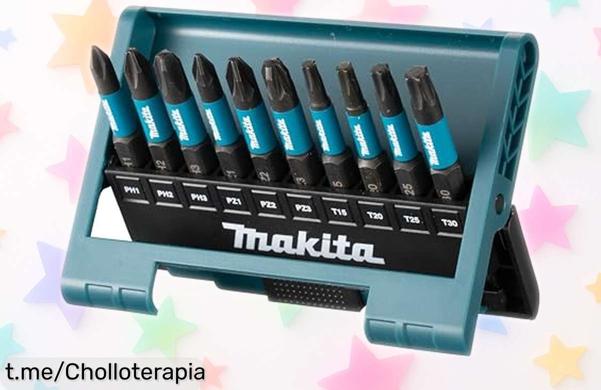 Juego de puntas negras Makita E12011 con soporte ultra resistente y ajuste perfecto, descuento brutal por tiempo limitado, súper oferta que vuela ¡date prisa antes de que desaparezcan!