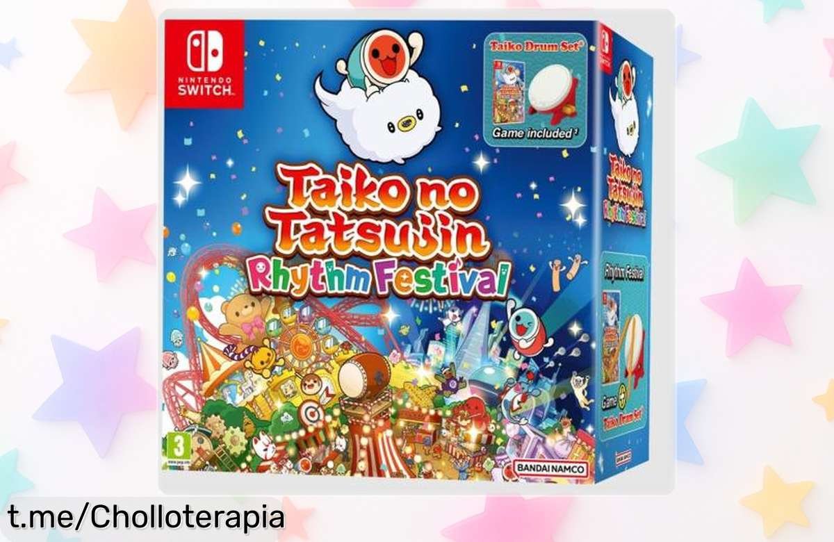 Juego de ritmo Taiko no Tatsujin: Rhythm Festival Collector para Switch a precio rebajado, ¡ofertón limitado que desata la diversión con amigos y familia!