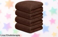 Juego de toallas 100% algodón súper suaves para lavabo con caída de precio nunca vista, ¡aprovéchate ya y añade un toque especial a tu baño antes que se agoten!