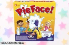 Juego familiar cara splash Hasbro con crema batida rebajado para risas sin fin y diversión garantizada, no dejes que se escape este super chollo único por tiempo limitado ¡llévate la fiesta a casa ya!