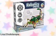 Kit robótica Science4you Scorpiobot con más de 160 piezas a precio rebajado, ¡No te quedes sin el robot que cobra vida y despierta la curiosidad en los pequeños genios!