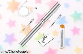 Kit soldador inalámbrico de 100W con carga rápida, ¡precio rebajado y super chollo! Acelera tus reparaciones y disfruta del trabajo bien hecho. No te quedes sin el tuyo, solo por tiempo limitado. ¡Consíguelo ya antes de que se agote!