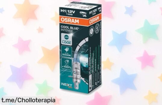 Lámpara OSRAM H1 55W, con luz halógena brillante y precio rebajado que vuela: ¡ilumina tus viajes ahora y disfruta de claridad cada kilómetro!