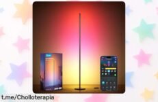 Lámpara de pie moderna Govee con 16 millones de colores: ¡Aprovecha este super chollo y transforma tu espacio en un ambiente vibrante antes que se acabe!