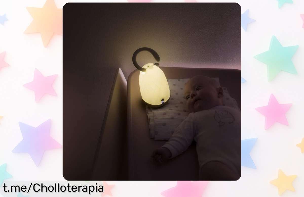 Lamparita mágica Pabobo que se enciende soplando y dura semanas sin recargar, ahora a un precio rebajado; ¡este super chollo es perfecto para llevar a cualquier parte! Asegúrate de no quedarte sin la tuya, porque vuelan rápido.