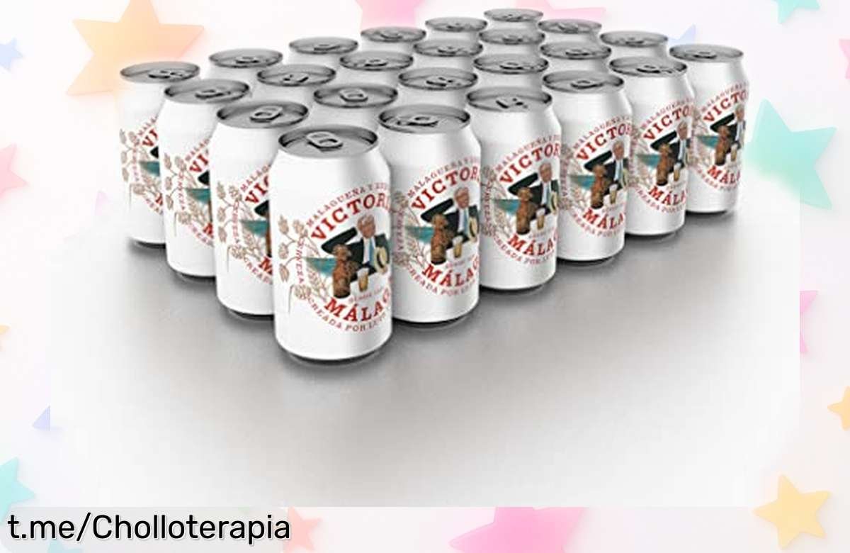 Latas individuales de Victoria cerveza 24×330 ml con sabor suave y maduración lenta a precio rebajado súper oferta que no puedes dejar pasar ¡corre que vuelan!