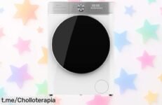 Lavadora Cecotec Bolero DressCode 8Kg súper silenciosa con vapor higienizante y motor inverter, rebajada a precio loco solo por tiempo limitado ¡No dejes que se escape este ofertón!