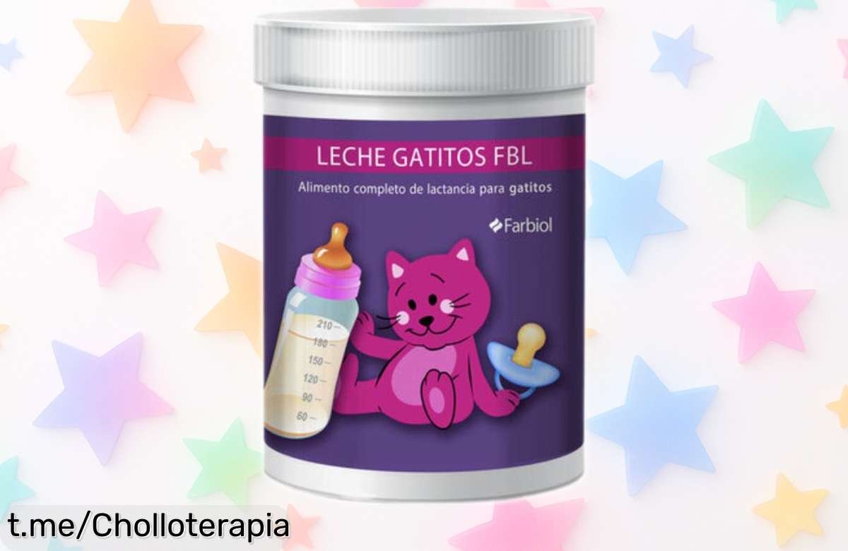 Leche maternizada Farbiol para gatitos recién nacidos con precio rebajado, el super chollo que protegerá a tus peluditos desde el primer día; oferta limitada, ¡no lo pienses más y consigue este cuidado único ya!